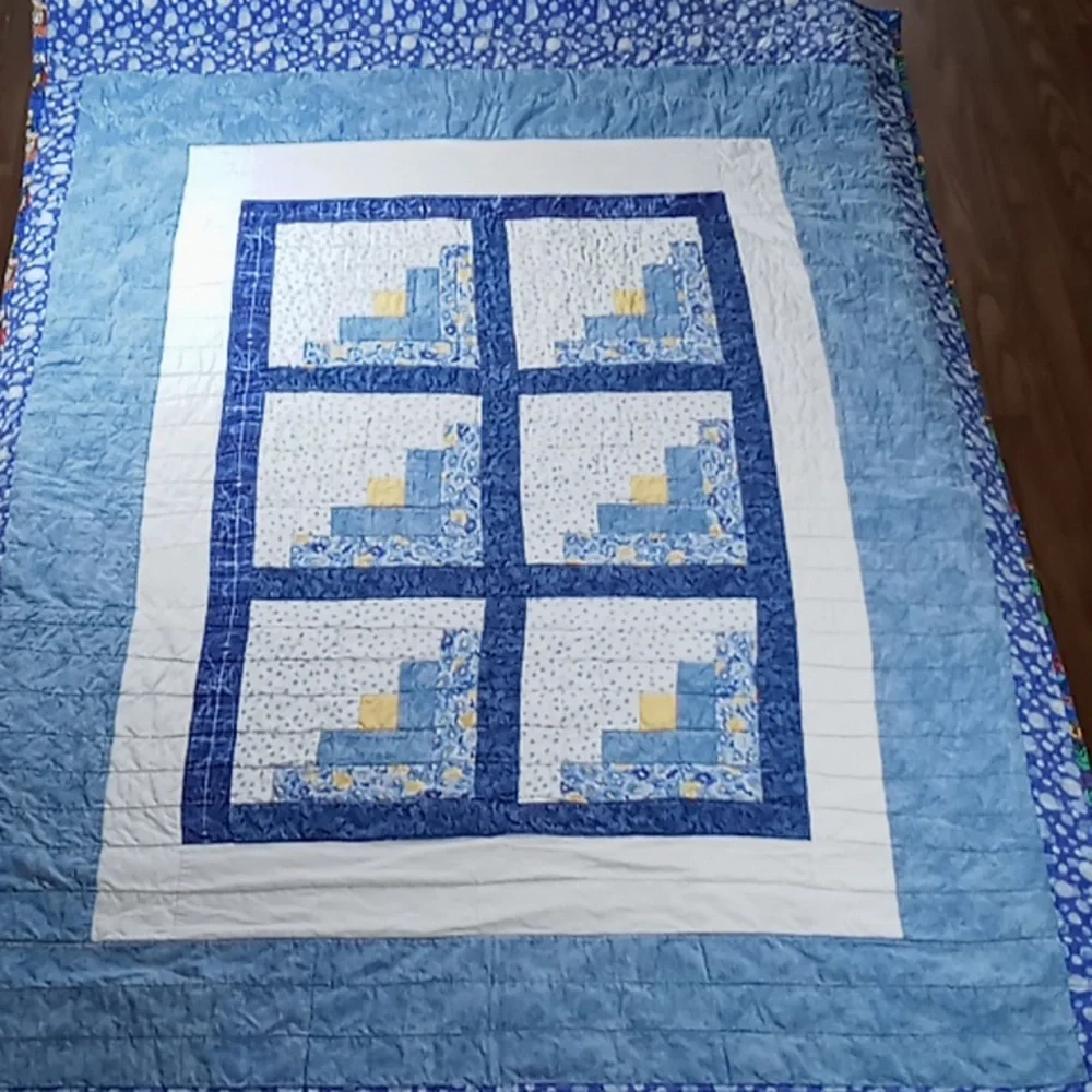 Marvel Avengers Quilted Blanket 57 x 40 Blue/Red/Yellow/Green